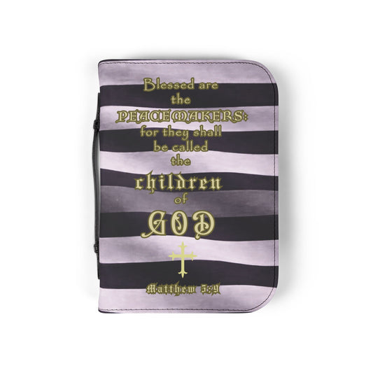 Bible Cover Case 'Matthew 5:9" Corrections Design