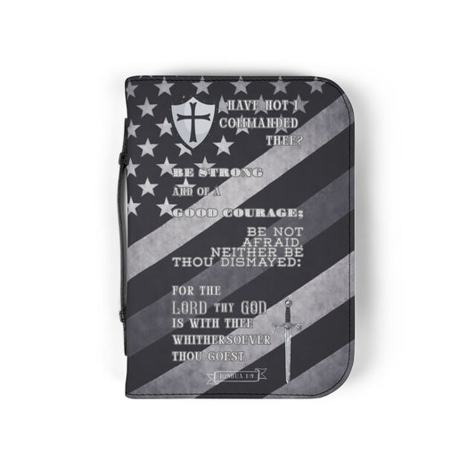 Bible Cover Case: 'Joshua 1:9' Corrections Design