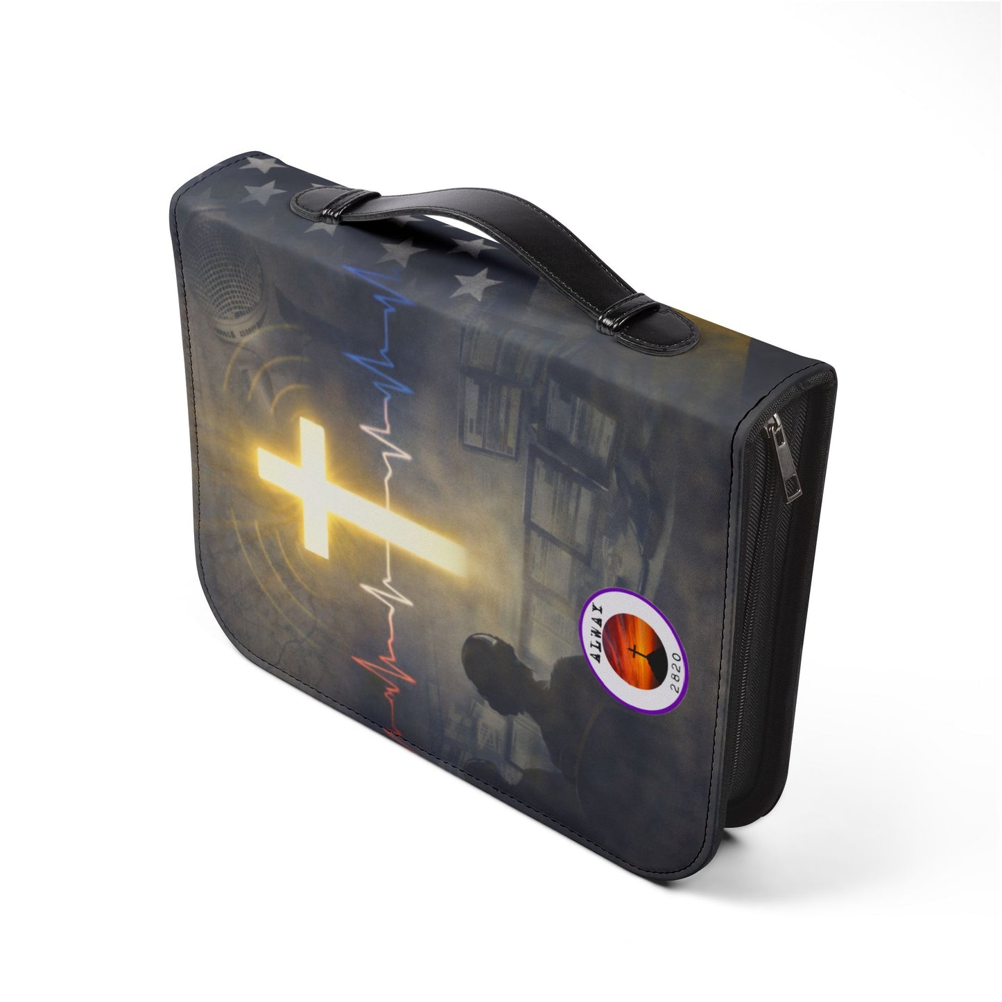 Bible Cover Case: 'Joshua 1:9' Dispatcher Design