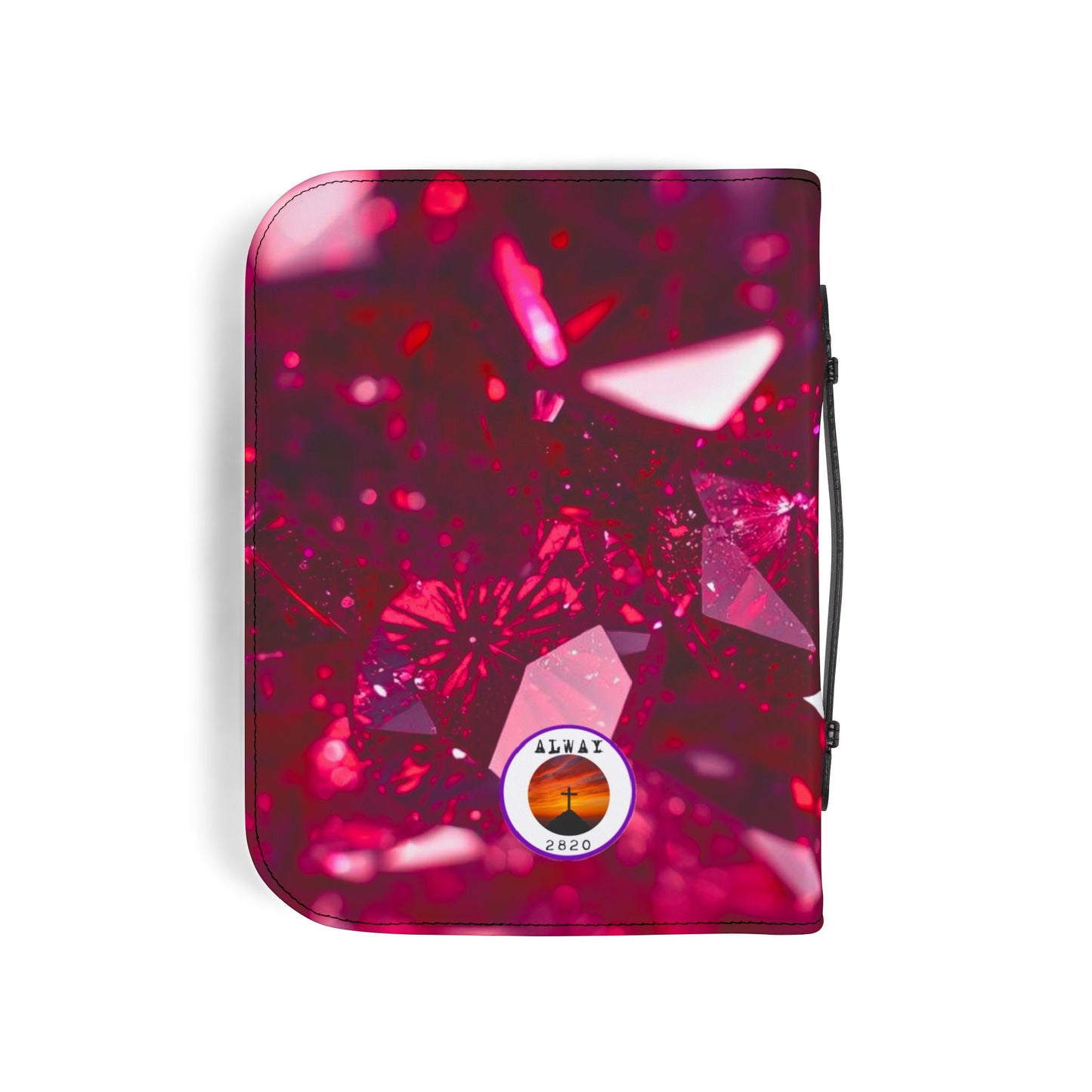 Bible Cover Case: 'Proverbs 31:10' Virtuous Woman Rubies Design