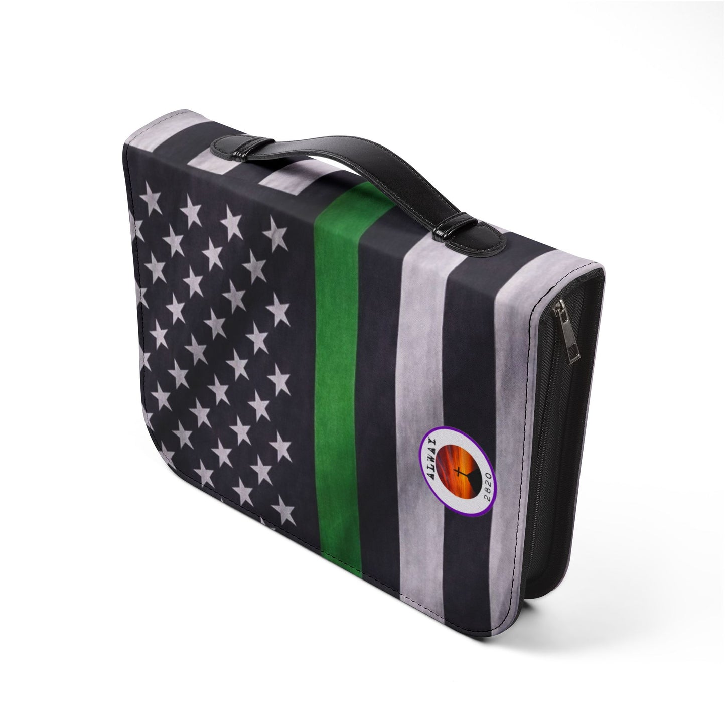 Bible Cover Case 'Matthew 5:9" Military Design