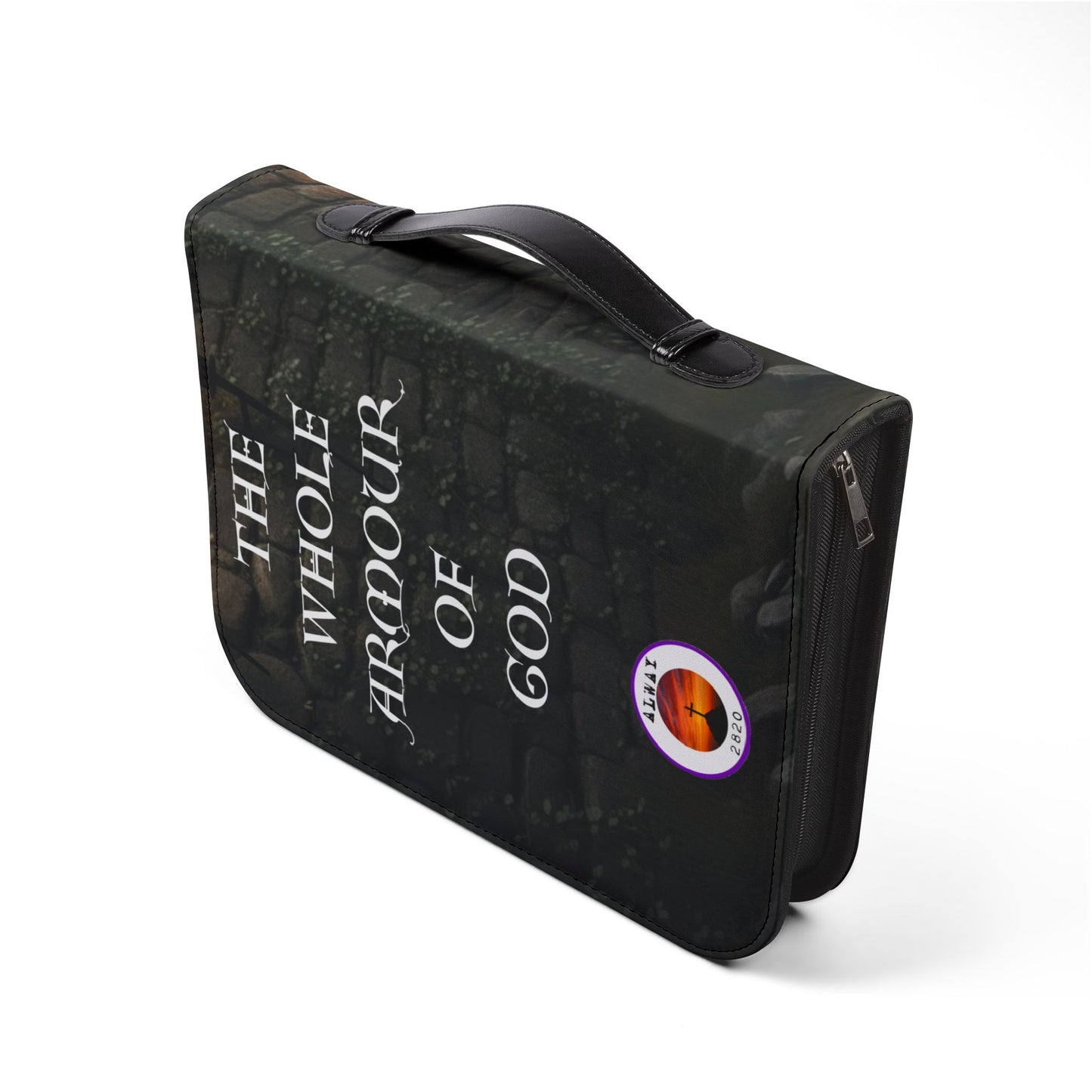 Bible Cover Case: 'The Whole Armour of God' Warrior Design