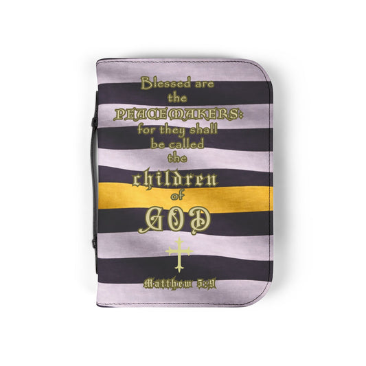 Bible Cover Case 'Matthew 5:9" Dispatcher Design