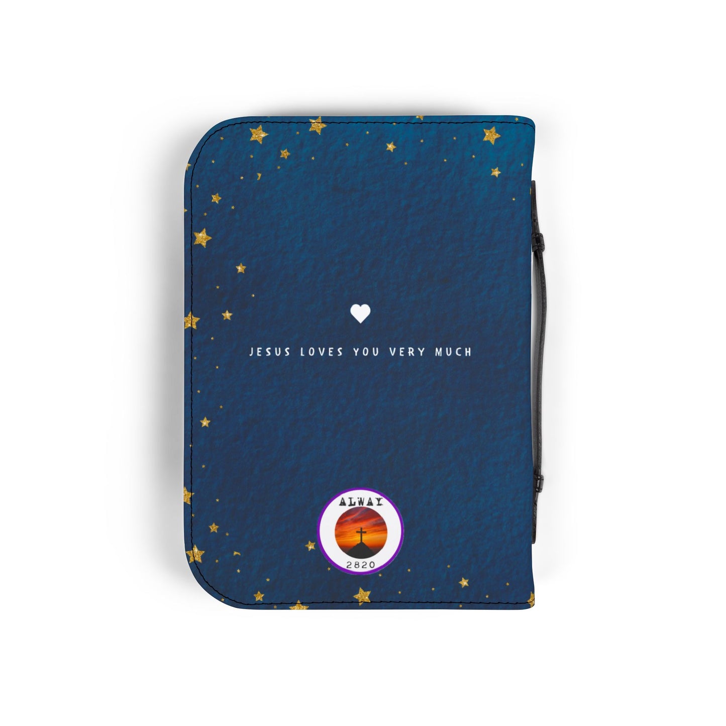 Bible Cover — "Jesus Loves the Little Children" Zippered Bible Case
