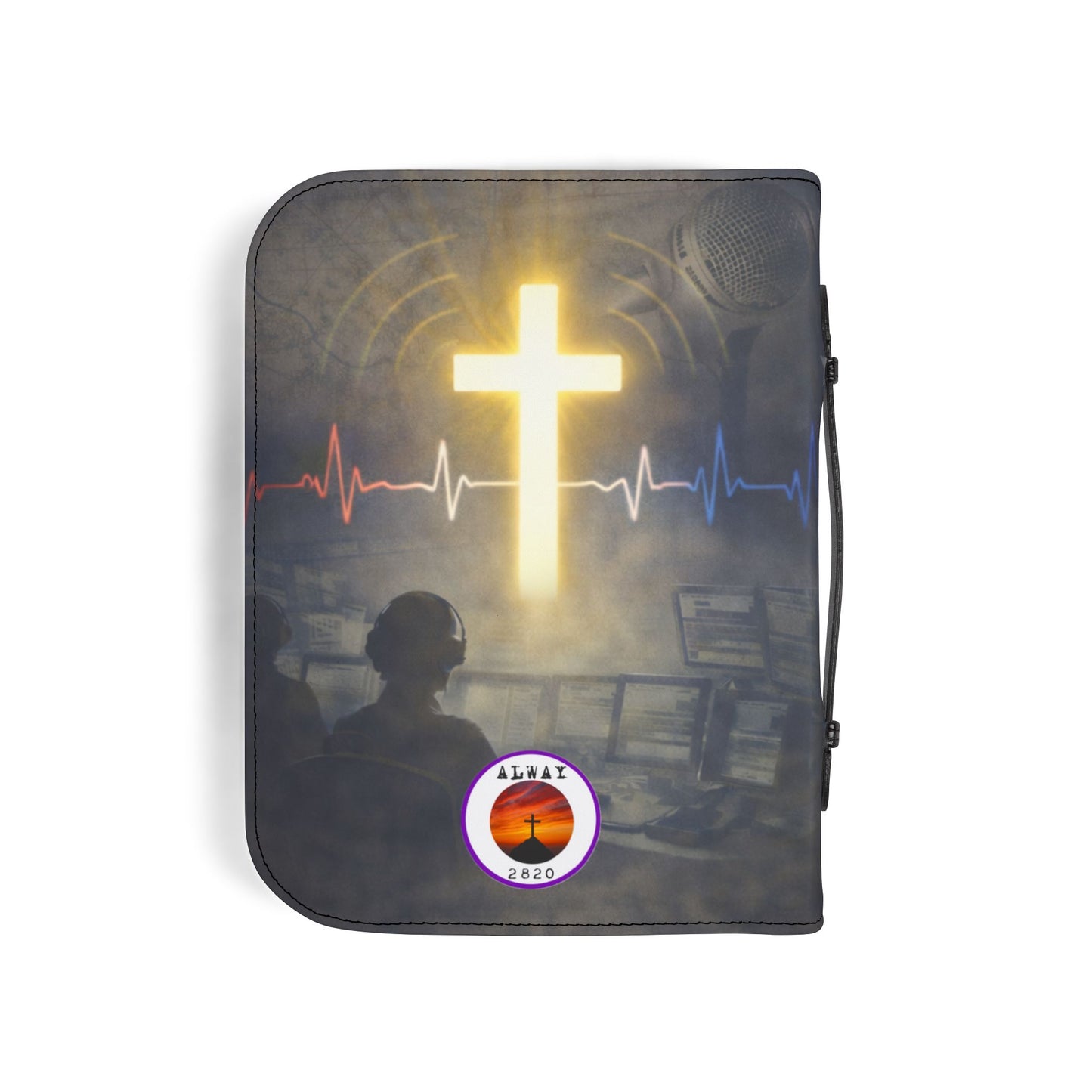 Bible Cover Case: 'Joshua 1:9' Dispatcher Design