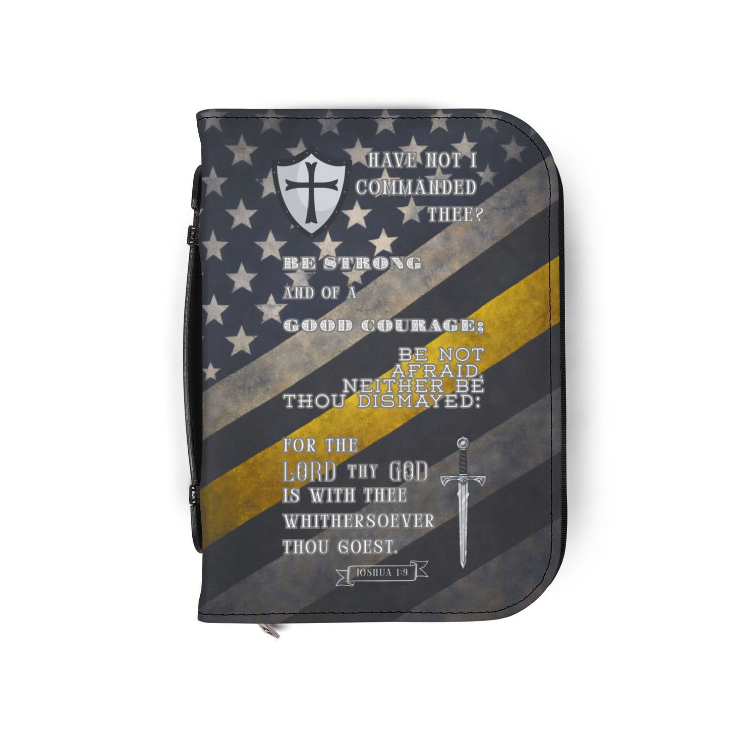 Bible Cover Case: 'Joshua 1:9' Dispatcher Design