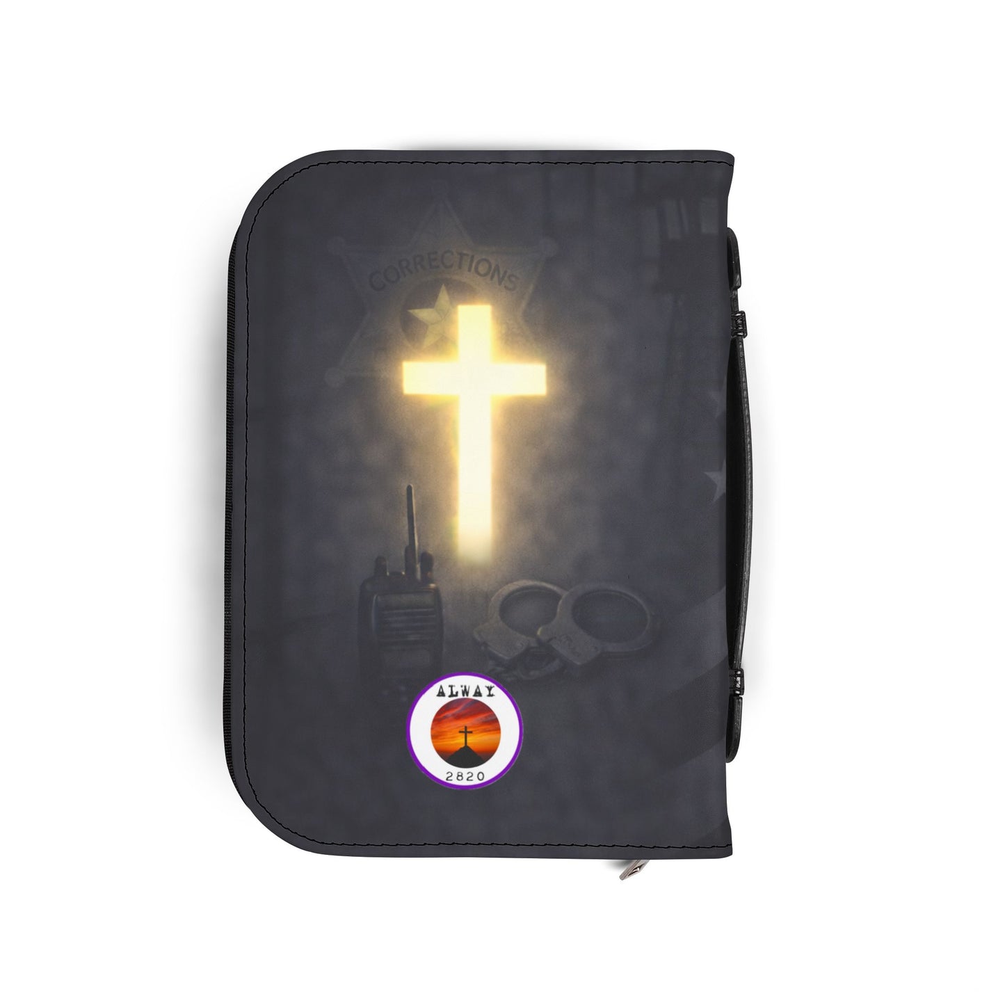 Bible Cover Case: 'Joshua 1:9' Corrections Design