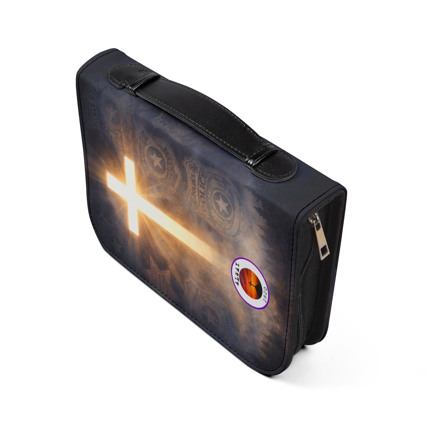 Bible Cover Case; 'Joshua 1:9' LEO Design