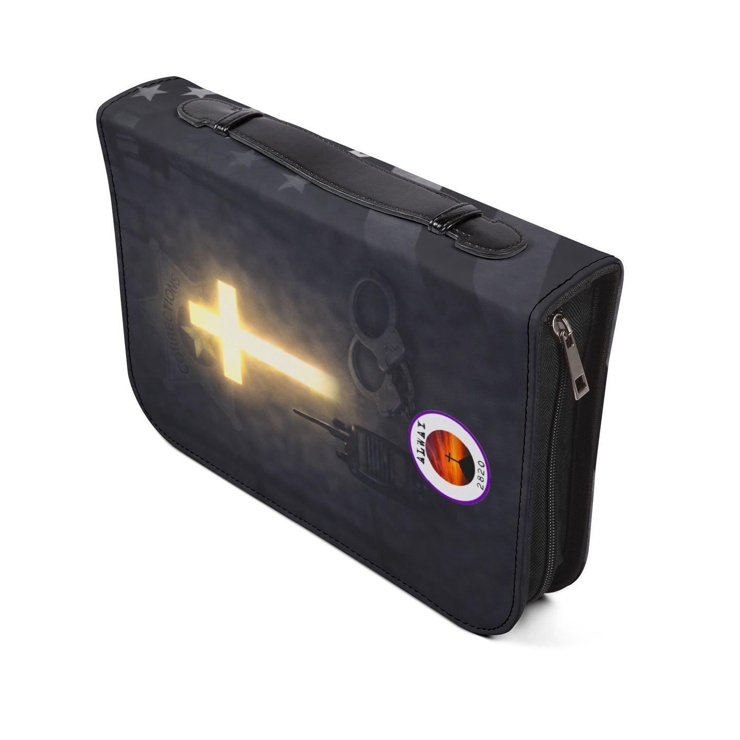 Bible Cover Case: 'Joshua 1:9' Corrections Design
