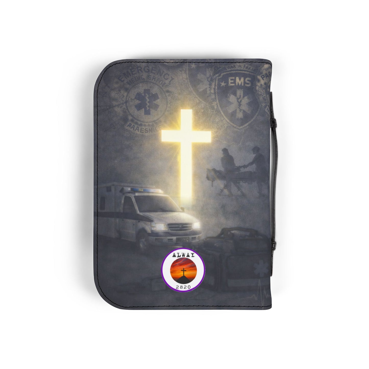 Bible Cover Case: 'Joshua 1:9' EMS Design
