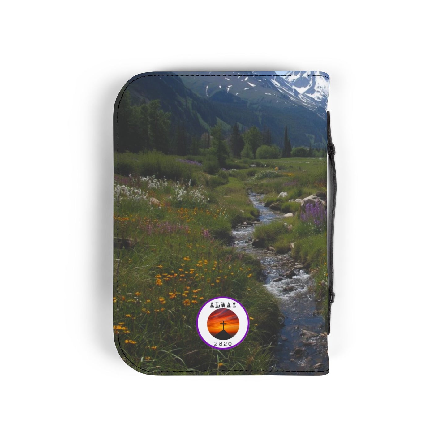 Bible Cover Case: 'Psalms 121:1-2" Mountain Valley Design