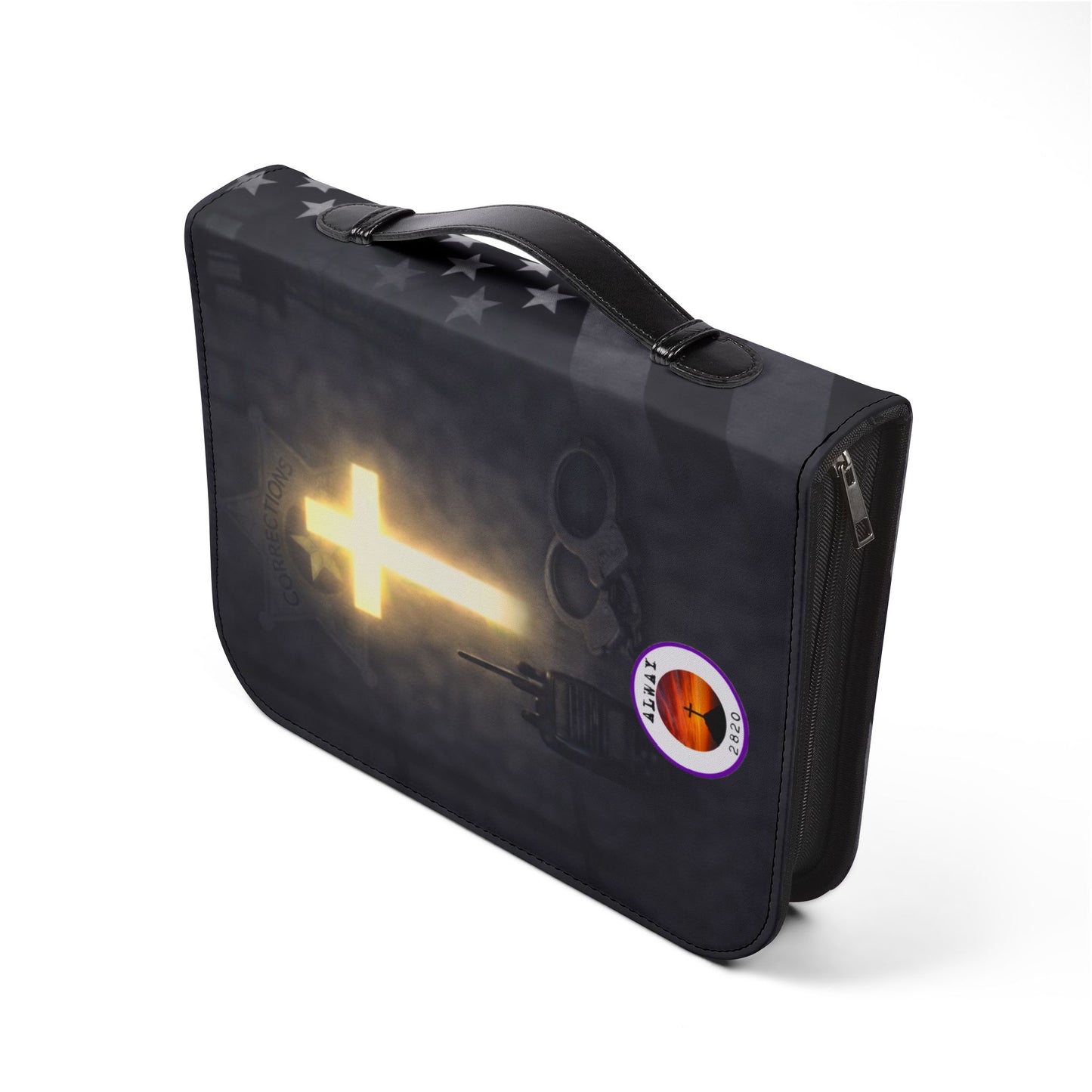 Bible Cover Case: 'Joshua 1:9' Corrections Design