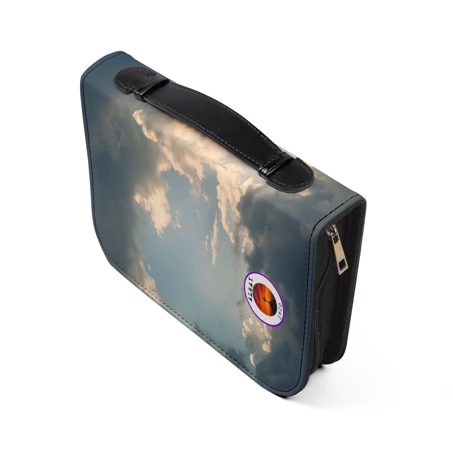 Bible Cover Case: 'Matthew 6:33' Cloud Design