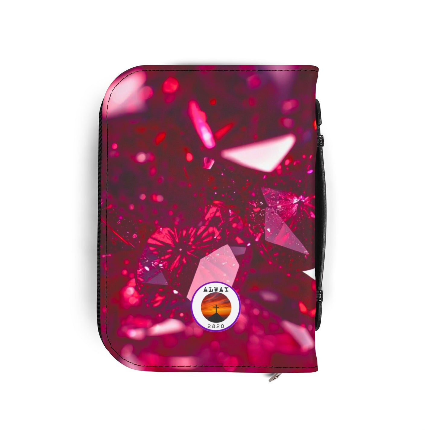 Bible Cover Case: 'Proverbs 31:10' Virtuous Woman Rubies Design
