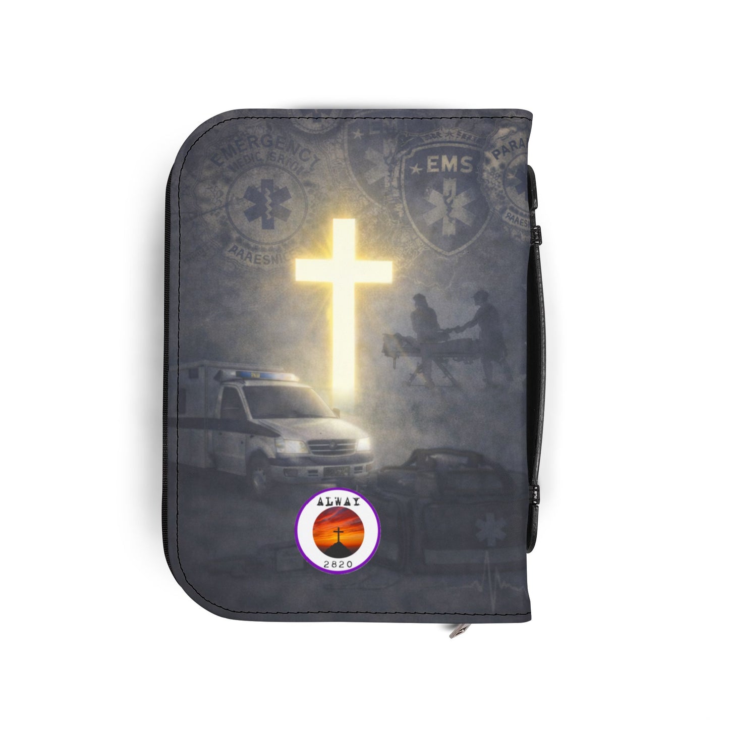 Bible Cover Case: 'Joshua 1:9' EMS Design