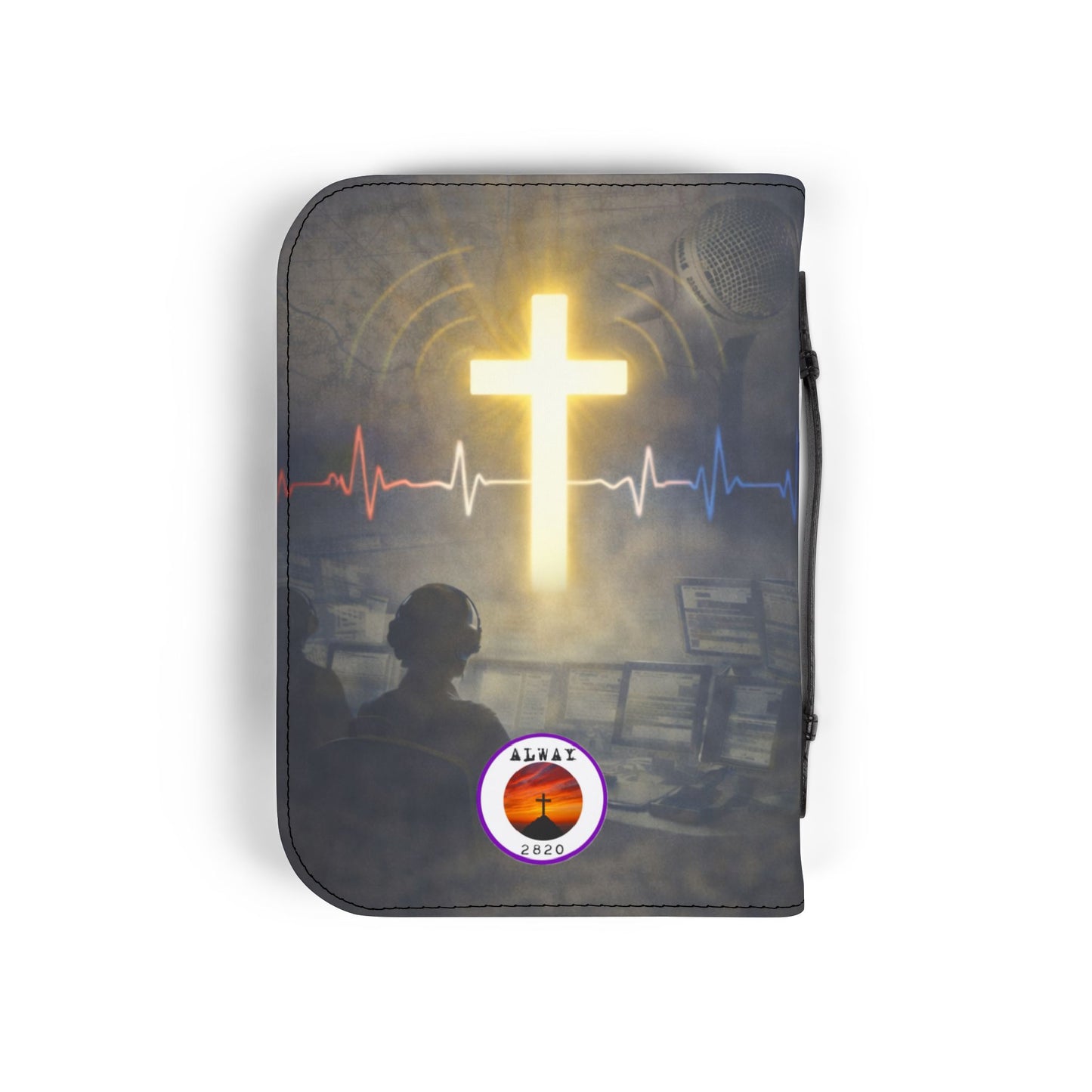 Bible Cover Case: 'Joshua 1:9' Dispatcher Design