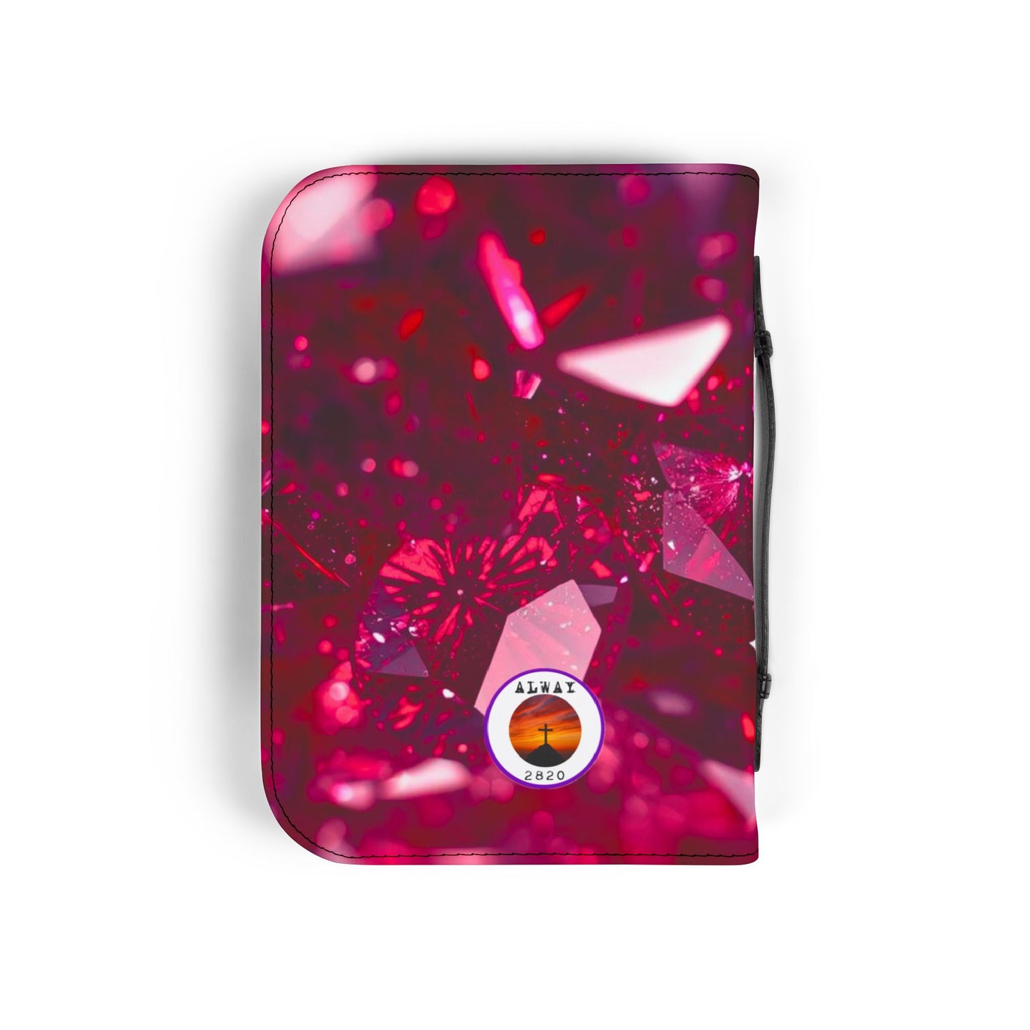 Bible Cover Case: 'Proverbs 31:10' Virtuous Woman Rubies Design