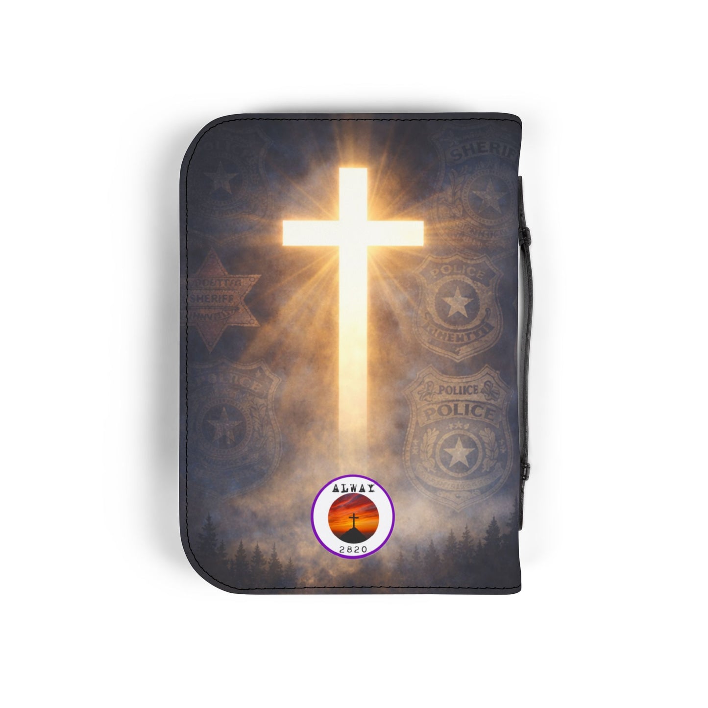 Bible Cover Case; 'Joshua 1:9' LEO Design