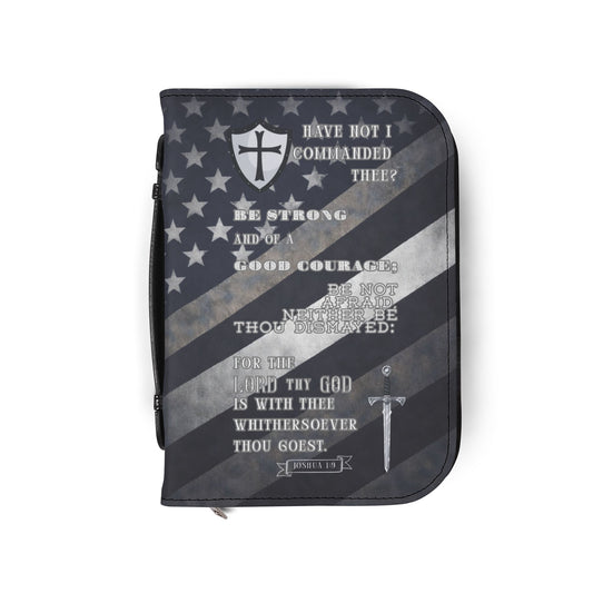 Bible Cover Case: 'Joshua 1:9' EMS Design