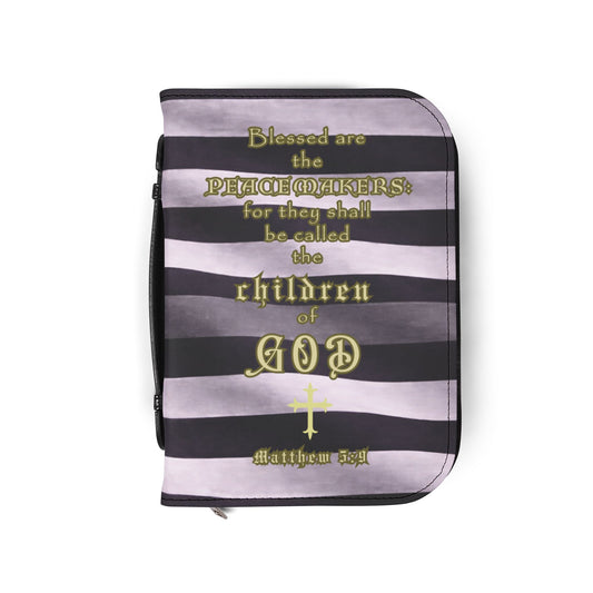 Bible Cover Case 'Matthew 5:9" Corrections Design