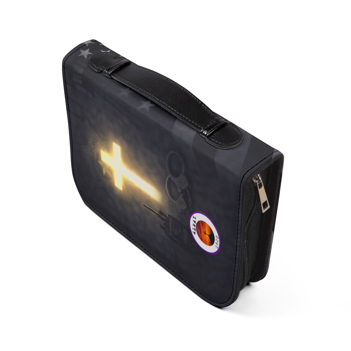 Bible Cover Case: 'Joshua 1:9' Corrections Design