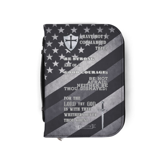 Bible Cover Case: 'Joshua 1:9' Corrections Design