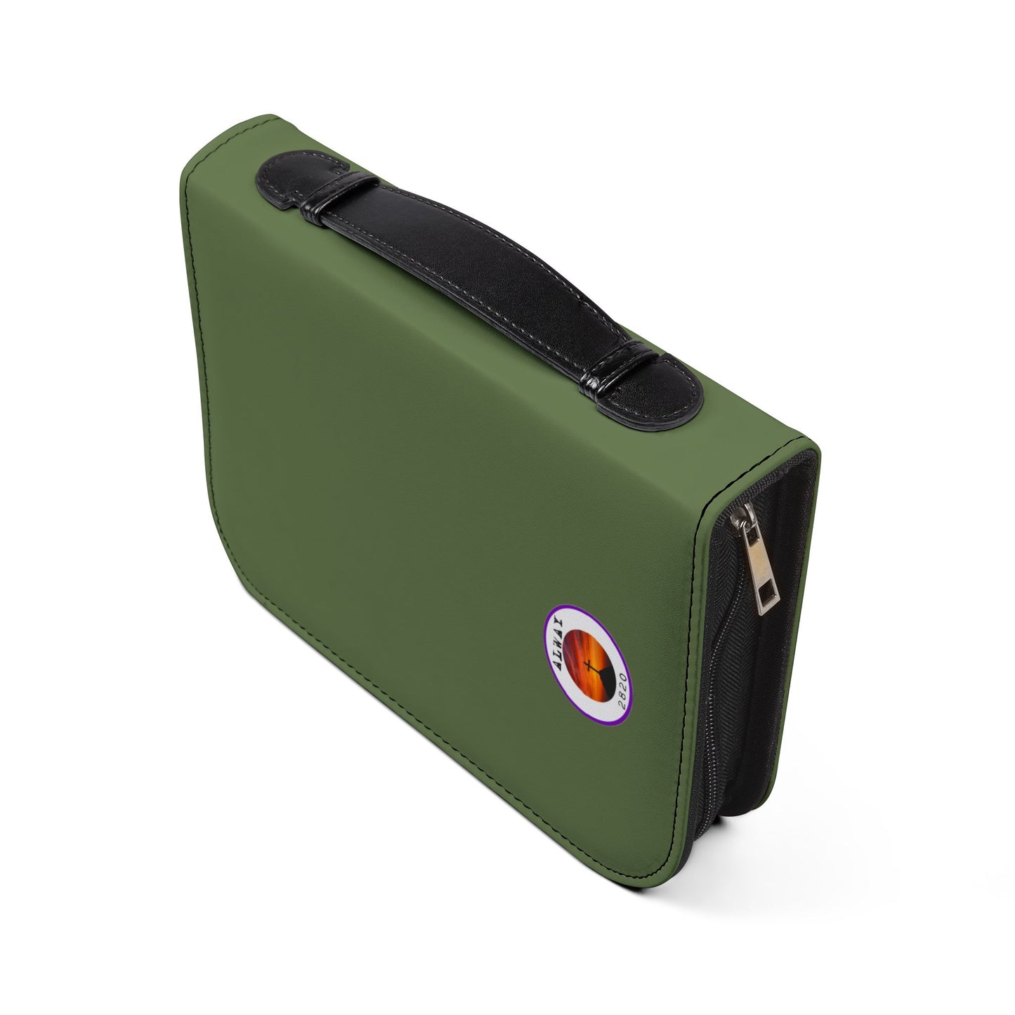 Bible Cover Case: 'FRONT TOWARD ENEMY' Military Design