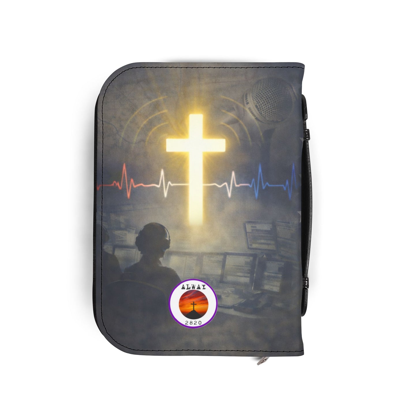 Bible Cover Case: 'Joshua 1:9' Dispatcher Design