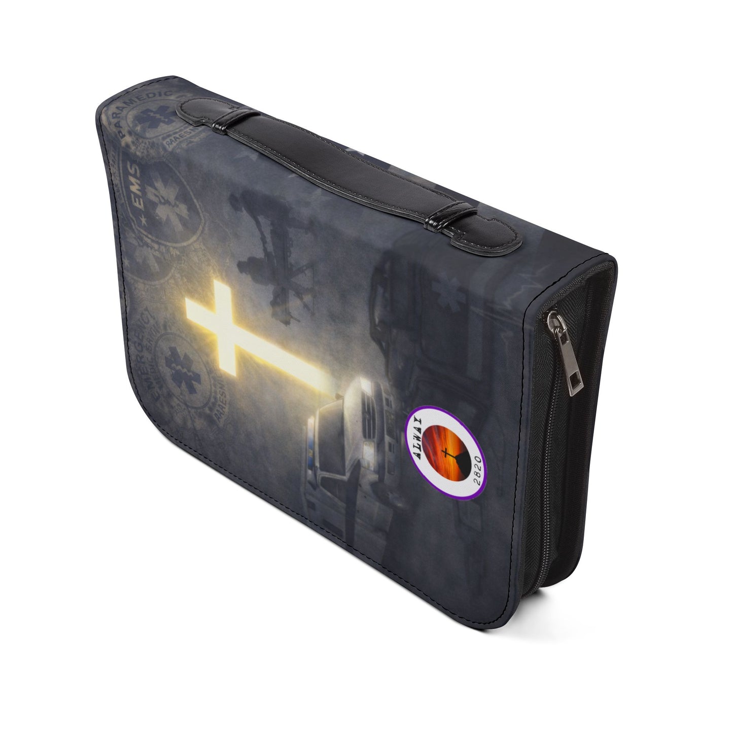 Bible Cover Case: 'Joshua 1:9' EMS Design
