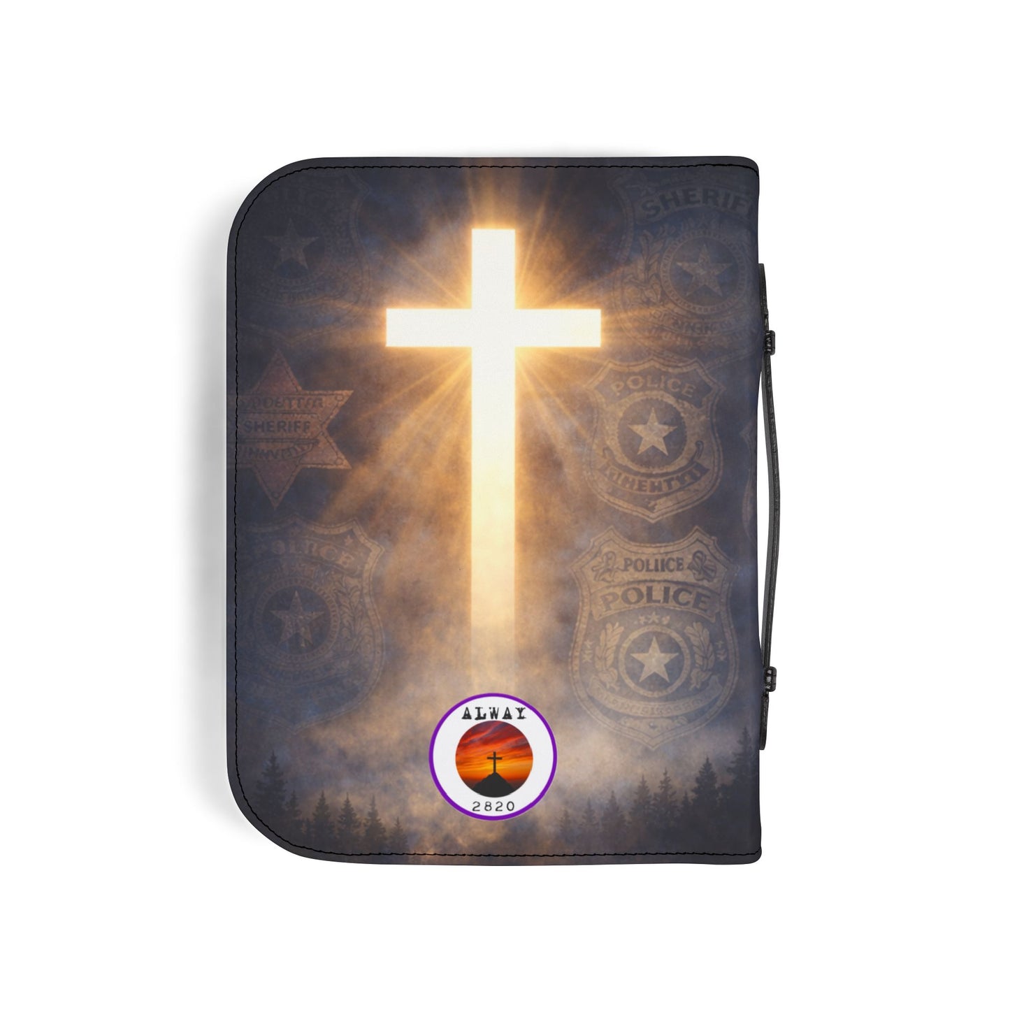 Bible Cover Case; 'Joshua 1:9' LEO Design