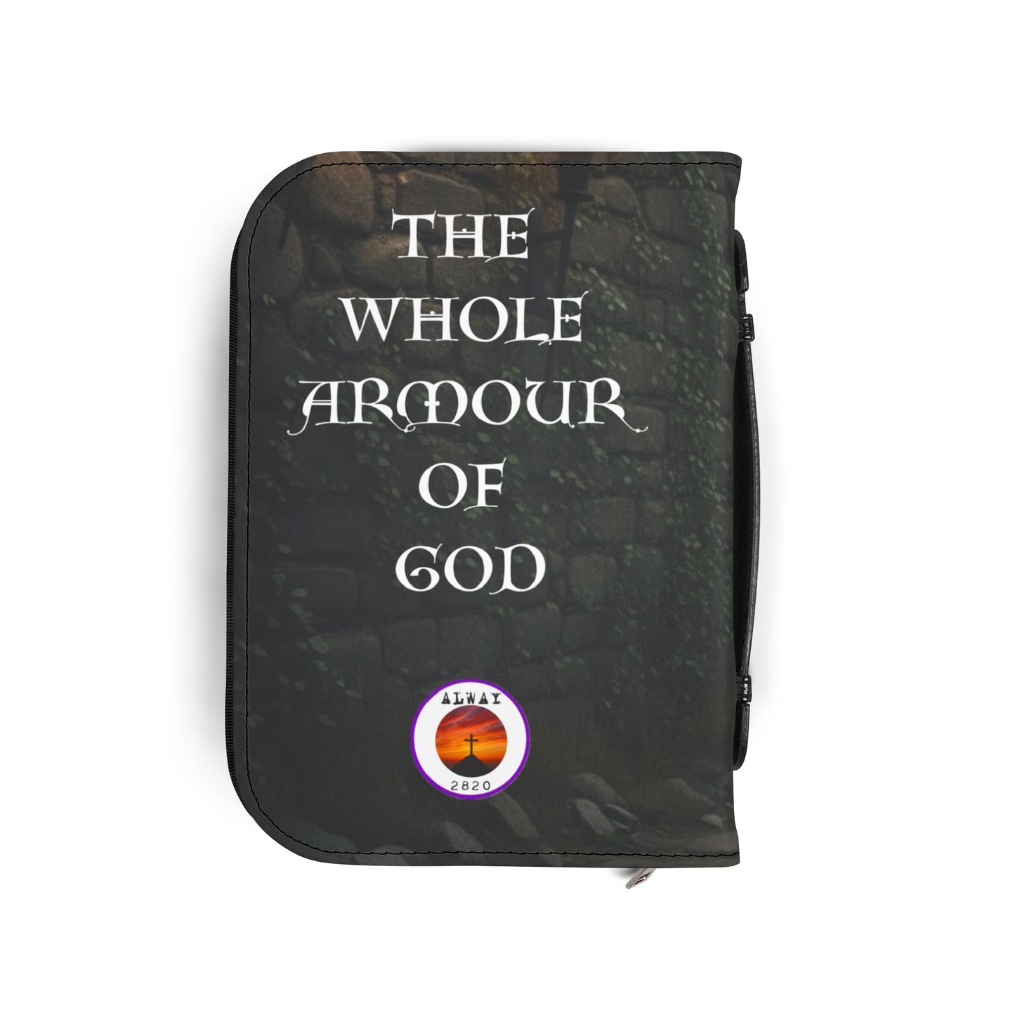Bible Cover Case: 'The Whole Armour of God' Warrior Design