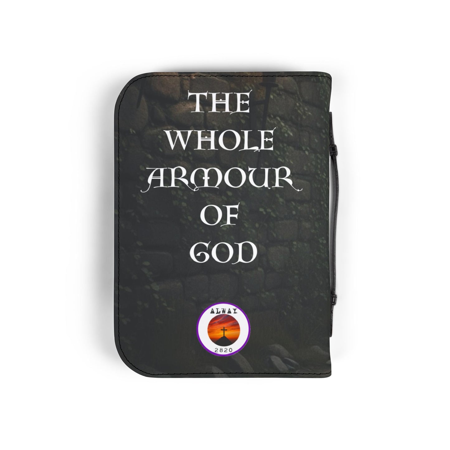 Bible Cover Case: 'The Whole Armour of God' Warrior Design