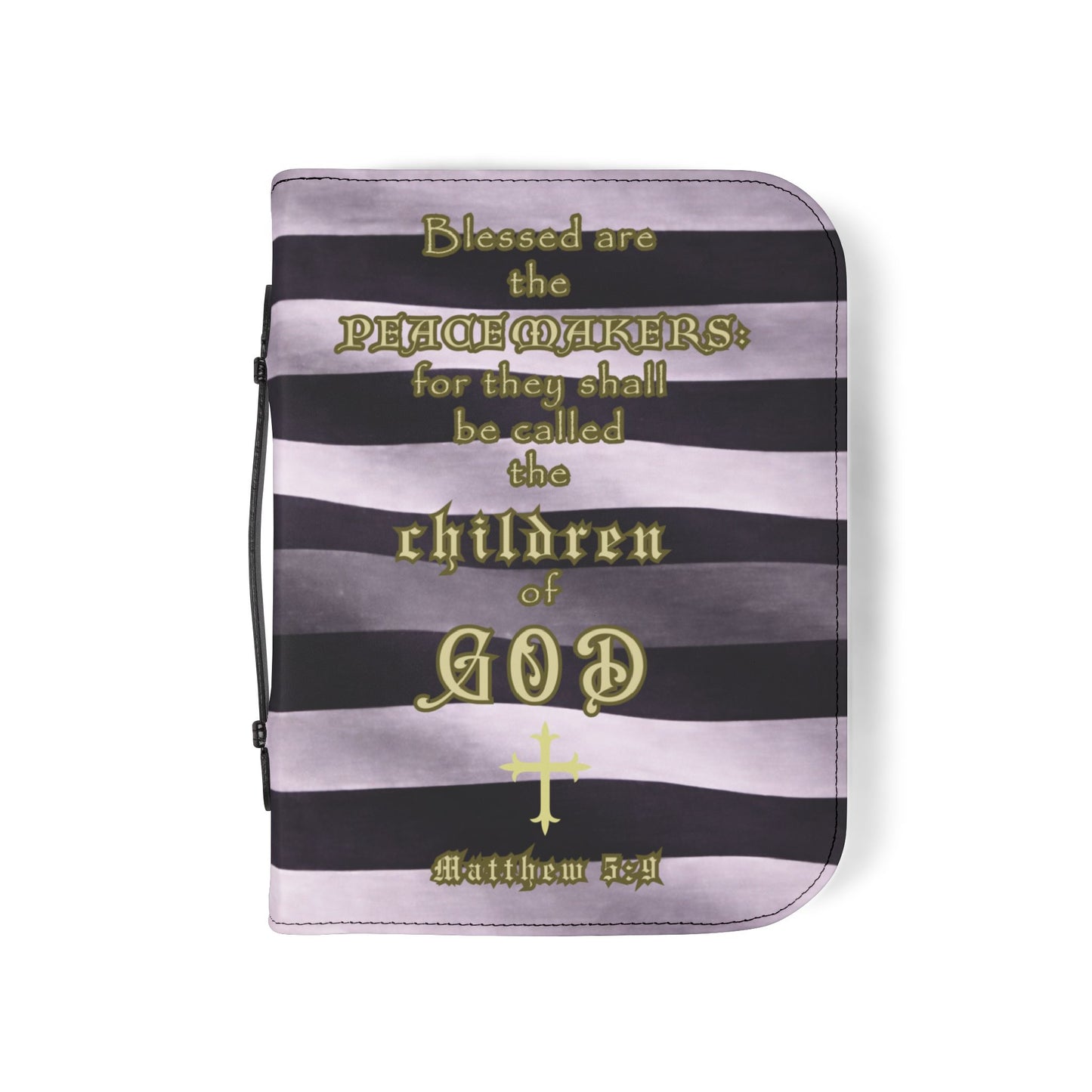 Bible Cover Case 'Matthew 5:9" Corrections Design