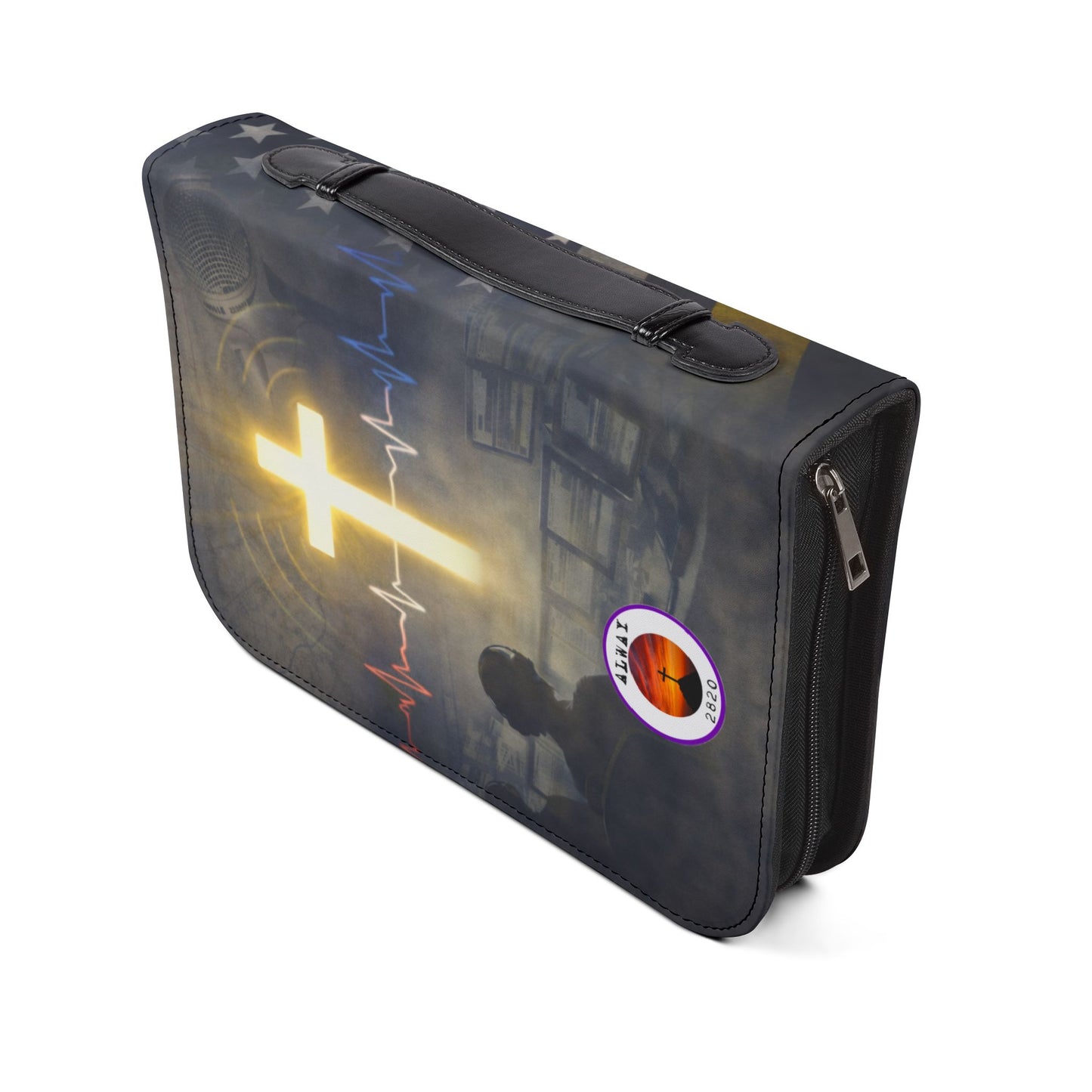 Bible Cover Case: 'Joshua 1:9' Dispatcher Design