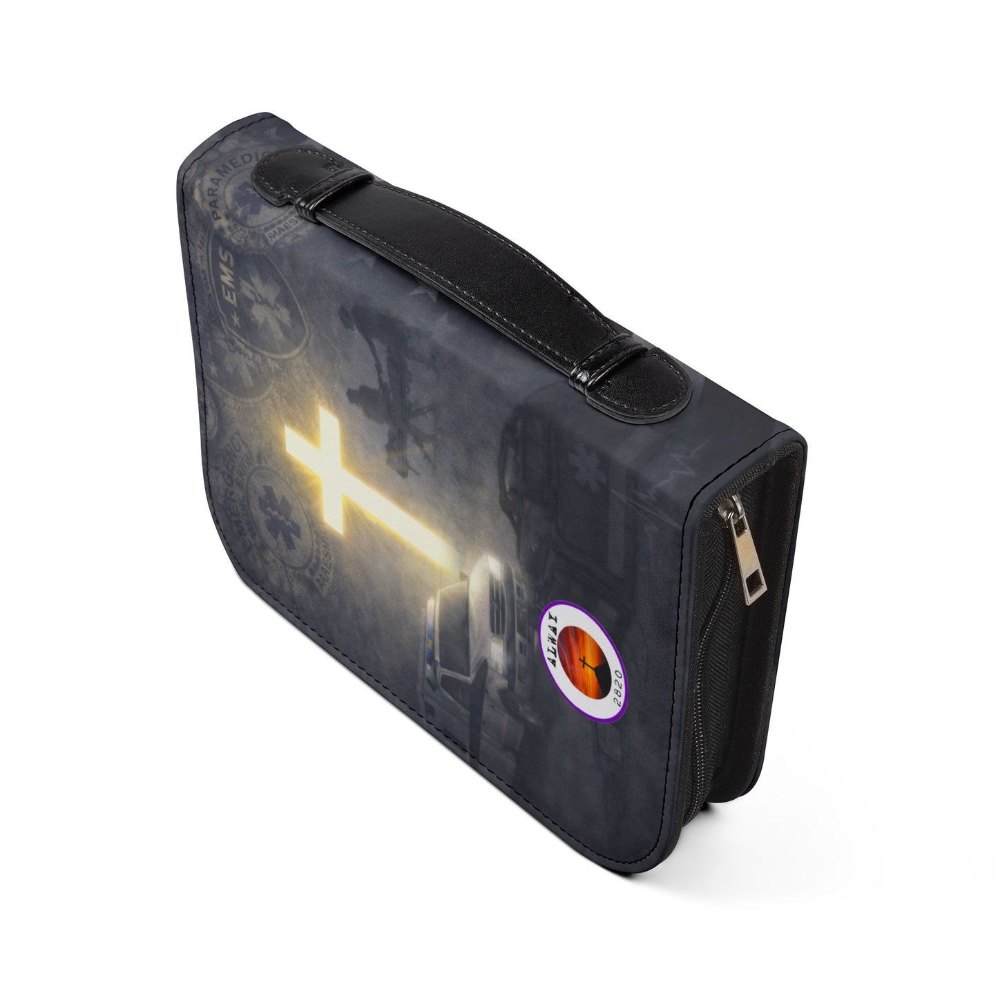 Bible Cover Case: 'Joshua 1:9' EMS Design