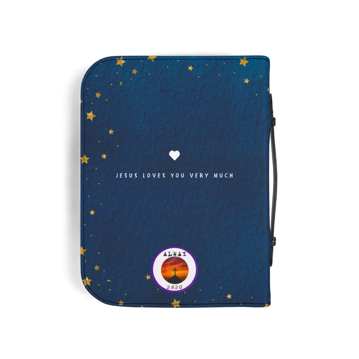 Bible Cover — "Jesus Loves the Little Children" Zippered Bible Case
