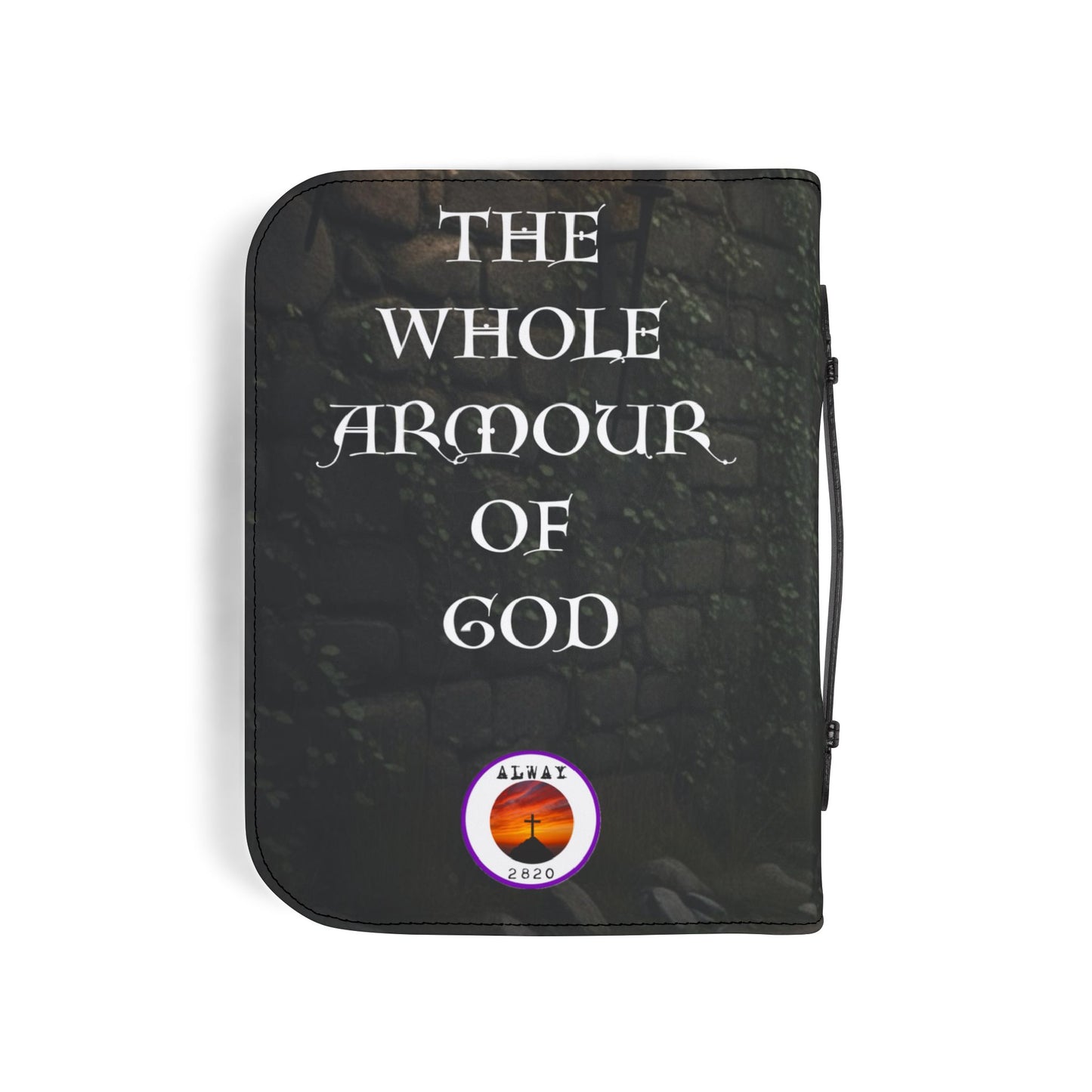 Bible Cover Case: 'The Whole Armour of God' Warrior Design
