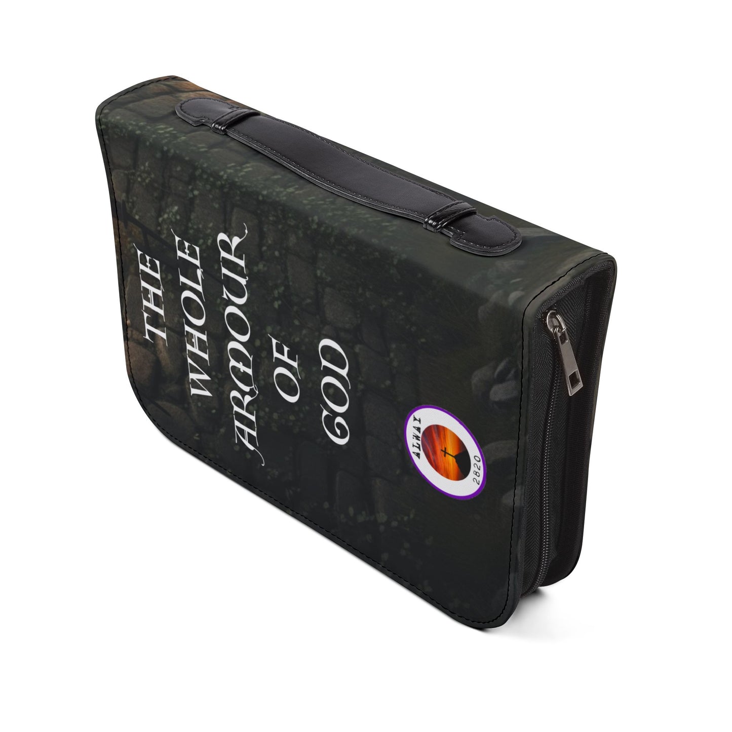 Bible Cover Case: 'The Whole Armour of God' Warrior Design